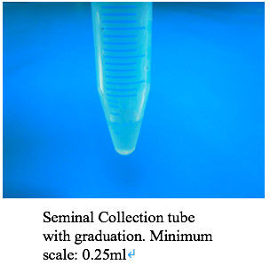 Samenzellen-Sammlungs-Ausrüstung, männliche Unfruchtbarkeits-Test-Ausrüstung mit Trichter/Reagenzglas