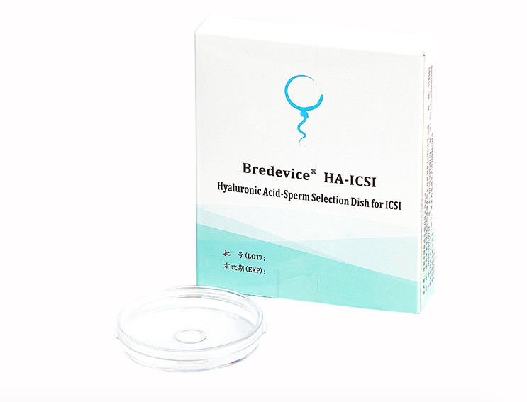 Hyaluronsäure-Samenzellen-Auswahl-Teller ha ICSI für ausgewählte Samenzellen ICSI